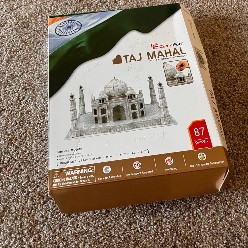 CubicFun Taj Mahal 3D Puzzle